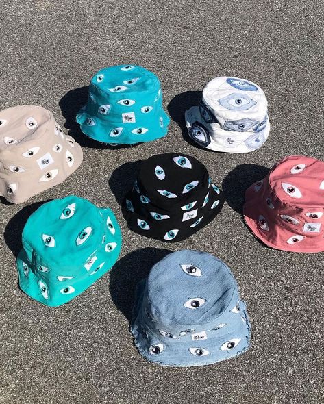 Upcycled bucket hats by @__ojuara . . . #moonbeamexhibitions #fashion #patchwork #denim #upcycle #upcycling #accessorydesign Denim Upcycle, Recycled Kitchen, Wild Outfits, Fashion Patchwork, Patchwork Denim, Bucket Hats, Repurpose, Exhibitions, Dad Hats