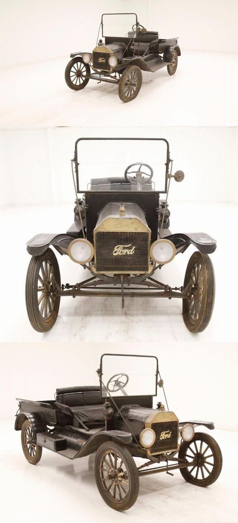 1915 Ford Model T Pickup [rare example in great shape] Vintage Trucks For Sale, Ford Model T, Model T, Vintage Trucks, Ford Models, Metal Construction, Panel Siding, Painting On Wood, Cars For Sale