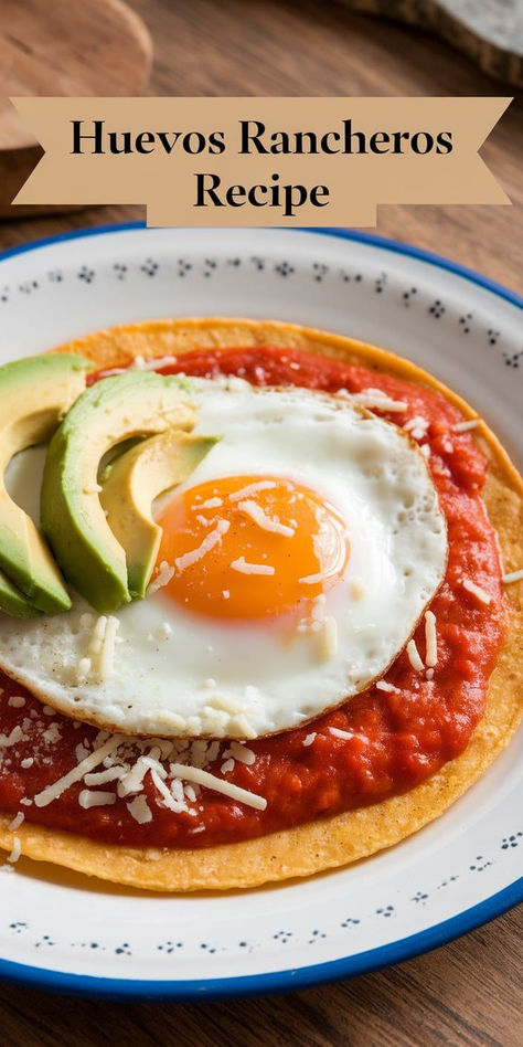 Savor the bold flavors of Huevos Rancheros! Crispy tortillas, perfectly cooked eggs, and a zesty tomato-based ranchero sauce make this dish a satisfying and delicious breakfast or brunch. Easy Huevos Rancheros, Ranchero Sauce, Huevos Rancheros Recipe, Delicious Breakfast, How To Cook Eggs, Family Favorites, Tortillas, Yummy Breakfast, Morning Routine