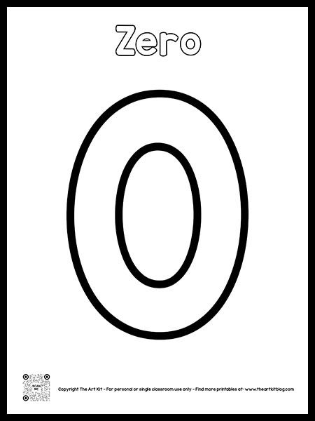 Number 0 Coloring Page FREE Printable - The Art Kit Number 0 Printable, Number Zero Worksheet Preschool, Number 0 Activities Preschool, Number 0 Worksheets For Preschool, Numbers Coloring Pages 1-10, Number Coloring Pages Free Printable, Free Preschool Printables Alphabet, Preschool Alphabet Printables, Number Coloring Pages