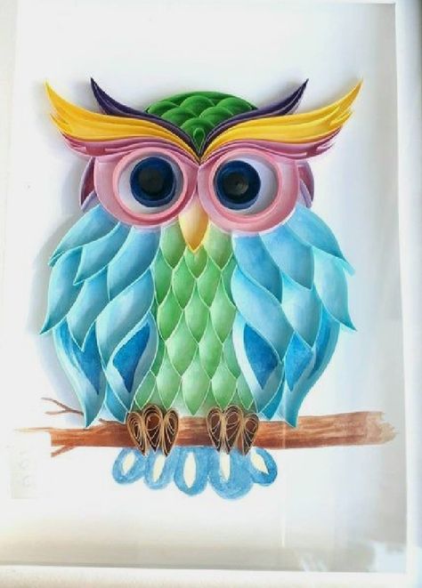 Quilling Butterfly, Owl Paper, Quilling Letters, Quilling Animals, Arte Quilling, Paper Quilling Tutorial, Art Collages, Paper Quilling Cards, Quilling Work