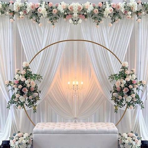 Small Wedding Decor, Engagement Stage Decoration, Nikah Decor, Simple Stage Decorations, Wedding Stage Decor, Minimalist Wedding Decor, Wedding Background Decoration, Wedding Reception Backdrop, Simple Wedding Decorations