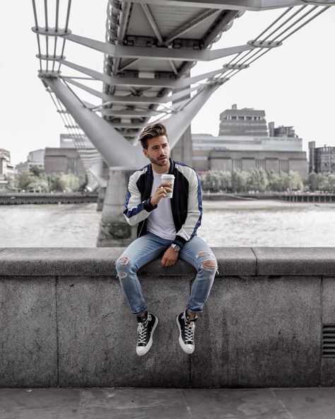 Streetwear Men Outfits Street Fashion, Mens Converse Outfit, Winter Outfits Men Streetwear, Mens Pants Fashion Casual, Alex Costa, Outfit Converse, Men Streetwear Fashion, Fall Streetwear, Streetwear Fall