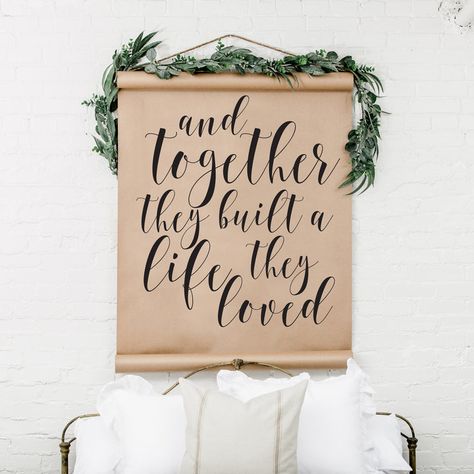 Shop our original and best paper scroll designs. All scrolls include the rope and magnets for proper hanging. Paper Scrolls, Calligraphy Scroll, Diy Farmhouse Decoration, Paper Scroll, Scroll Art, Interior Minimalista, Valentine Projects, Farmhouse Decoration, Rope Crafts