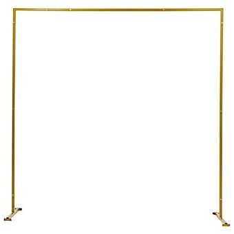 Amazon.com: BalsaCircle 8 feet Gold Metal Square Backdrop Stand Arch - Wedding Ceremony Reception Events Party Photo Booth Decorations Supplies : Electronics Photo Booth Decorations, Square Backdrop, Metal Wedding Arch, Curtain Backdrops, Arch Decoration, Wood Backdrop, Arch Wedding, Arch Decoration Wedding, Metal Arch