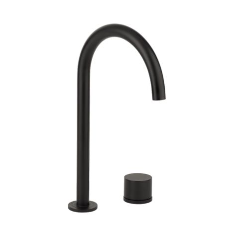 Matte Black Tapware | ABI Bathrooms & Interiors Black Tapware, Matte Black Bathroom Accessories, Black Kitchen Taps, Wall Hung Sink, Matte Black Kitchen, Penny Round Mosaic, Matte Black Bathroom, Black Bathroom Accessories, Black Taps