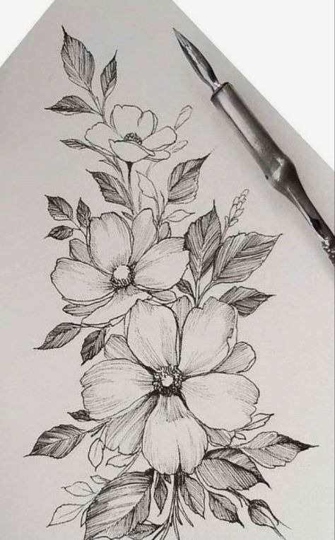 Primrose Flower, Kunst Tattoos, Muster Tattoos, Cat Tattoos, Tiny Tattoo, Tattoo Desings, Full Sleeve Tattoos, Sleeve Tattoos For Women, Hand Tattoo