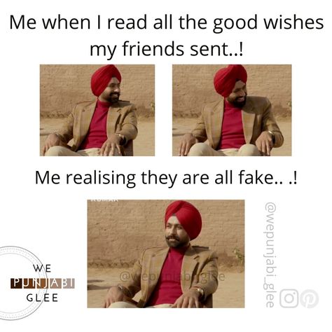 Punjabi Funny Quotes, All The Best Wishes, Punjabi Funny, Desi Jokes, Cheesy Jokes, Being Used Quotes, Drawings Simple, Friends Quotes Funny, Fun Quotes Funny