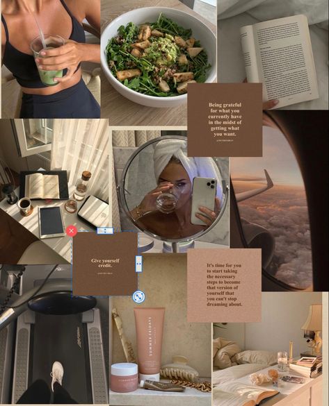 Tan aesthetic, beige aesthetic, healthy lifestyle, dream life, inspirational quotes Aethstetic Vision Board, Board Wallpaper, Vision Board Wallpaper, Wallpaper Green, Clean Girl Aesthetic, Clean Girl, Aesthetic Wallpaper, Mood Boards, Aesthetic Wallpapers