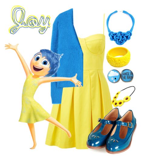 Joy Inside Out Outfit Ideas, Joy Inside Out Costume, Work Costumes, Pixar Costume, Disney Fashion Outfits, Joy Costume, Inside Out Costume, Joy Inside Out, Disney Memories