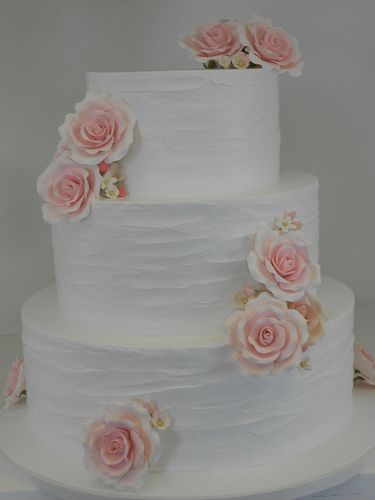 Spackled and Flower Wedding Cake (1593) Round Wedding Cakes, Cookie Pie, Wedding Cakes With Flowers, Wedding Cake Inspiration, Cakes And More, Shower Cakes, Cake Inspiration, Baby Shower Cakes, Wedding Shower