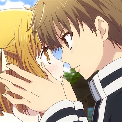 #kisa #hiro #anime #sohma #fruitsbasket2019 Hiro X Kisa, Aomine Kuroko, Fruits Basket Manga, Anime Fruits Basket, Fruit Basket Anime, Tamako Love Story, Anime Bebe, Shojo Anime, Fruits Basket Anime