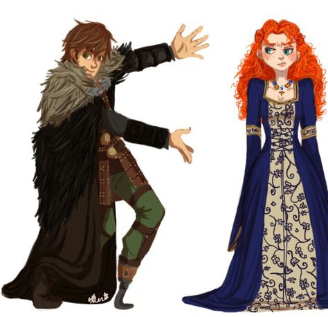 H: I like you to met my future wife Merida.<3>>>> H: I'd like you to meet my future wife, Astrid's, best friend, Merida. (lol, fixed it!!) Merida And Hiccup, My Future Wife, Frozen And Tangled, Disney Ships, Princess Merida, Disney Crossovers, Walt Disney Animation, Modern Disney, Dreamworks Animation