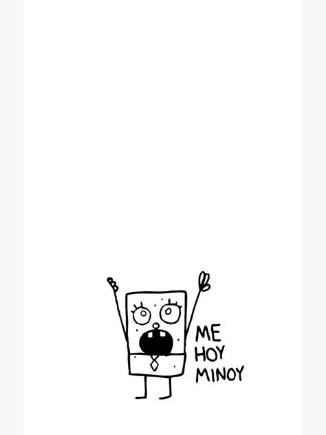 Spongebob Doodles Easy, Doodlebob Wallpaper, Spongebob Cricut, Spongebob Sketches, Doodle Bob Tattoo, Spongebob Doodles, Spongebob Outline, Spongebob Doodlebob, Spongebob Svg