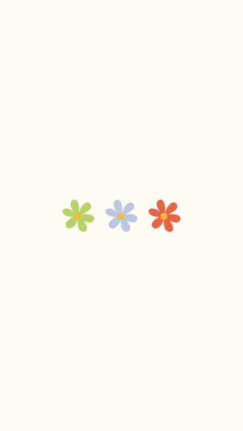 Ipad Air Wallpaper, Three Flowers, Easter Wallpaper, Iphone Wallpaper Pattern, Hippie Wallpaper, Cute Simple Wallpapers, Watch Wallpaper, 수채화 그림, Phone Wallpaper Patterns