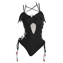 Gothic Swimsuit, Devil Wings, Tiny Tank, Baggy Sweaters, Sweater Layering, Beautiful Figure, One Piece Swimsuits, Beach Swim, Gifts For Your Girlfriend