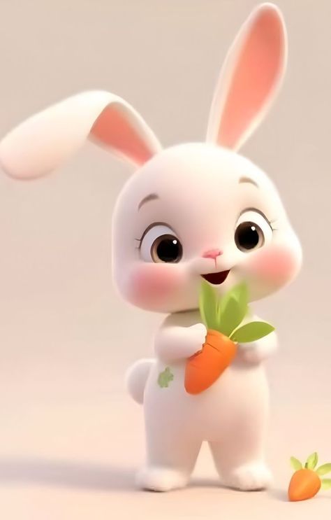 Bunny Pictures Cartoon, Kids School Gifts, Animated Bunny, 3d Wallpaper Cute, Cute Bunny Pictures, Cute Bunny Cartoon, Bubbles Wallpaper, Cute Panda Wallpaper, Owl Cartoon