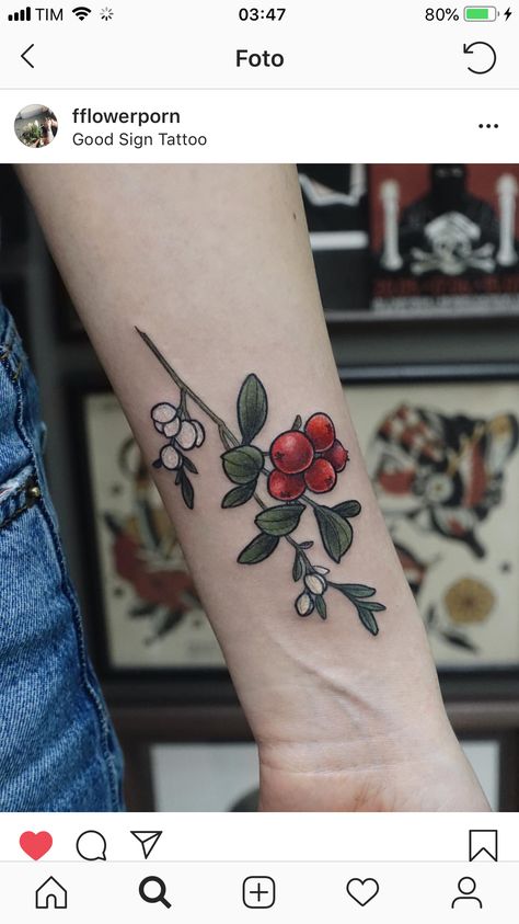 Cranberry Tattoo, Blossoms Tattoo, I Need More Tattoos, Tattoos Plants, Tortoise Tattoo, Belly Button Tattoo, Tiny Tattoos For Women, Pumpkin Tattoo, Minimal Tattoo Design