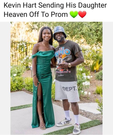 Poses With Him, High Low Dress Formal, Save Outfits, Stunning Prom Dresses, Celebrity Families, Kevin Hart, Prom Style, Dresses Royal, All Grown Up