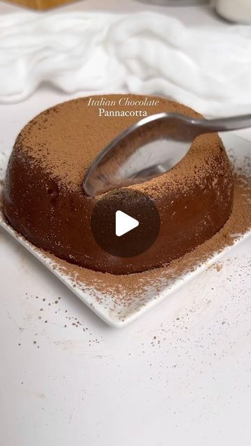 BlueZone | Mediterranean Recipes on Instagram: "Chocolate Pannacotta

Rich and smooth chocolaty treat!

Ingredients:
250 ml heavy cream (1 cup)
80 g dark chocolate (2.8 oz)
1 tbsp sugar
1/4 tsp agar agar

Instructions:
1. In a saucepan, combine heavy cream, sugar, and chopped dark chocolate.
2. Sprinkle agar agar or gelatin over the mixture.
3. Place the saucepan over medium heat and bring the mixture to a gentle boil, stirring constantly for about 3 minutes until the chocolate is melted and the agar agar or gelatin is fully dissolved.
4. Once the mixture is smooth and well combined, remove it from the heat.
5. Lightly oil a bowl or individual serving molds.
6. Pour the chocolate mixture into the prepared bowl or molds.
7. Tap the bowl or molds gently on the counter to remove any air bubbl Chocolate Pannacotta, Fast Desserts, Italian Chocolate, Mini Bundt Cakes, Recipes Chocolate, Kinds Of Desserts, Agar Agar, Fancy Desserts, Italian Desserts