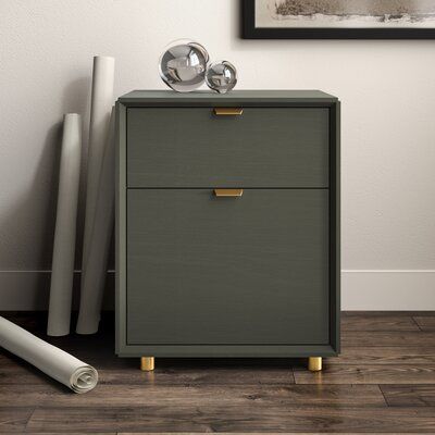 Blu Dot Dang 2 Drawer File Cabinet Color: Risk-Averse Grey Wooden Standing Desk, Drawer File Cabinet, 2 Drawer File Cabinet, Open Space Office, Drawer Filing Cabinet, Small Home Offices, Teen Boy Bedroom, Filing Cabinets, Side Board