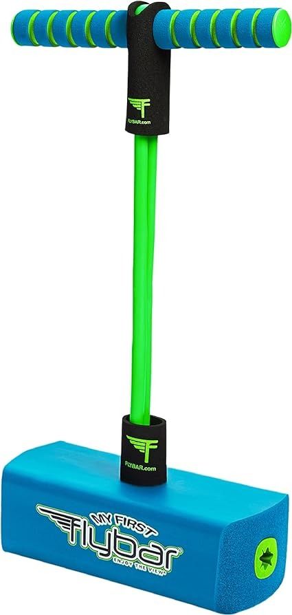 Amazon.com: Flybar My First Foam Pogo Jumper for Kids Fun and Safe Pogo Stick, Durable Foam and Bungee Jumper for Ages 3 and up Toddler Toys, Supports up to 250lbs (Blue) : Toys & Games Blue Toys, Active Toys, Pogo Stick, Summer Fun For Kids, Healthy Activities, Kids Jumpers, How To Make Toys, Gross Motor Skills, Kids Fun