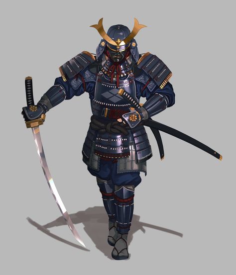 Samurai Armor Design, Fantasy Samurai, Samurai Concept, Samurai Warrior Tattoo, Ronin Samurai, Arte Ninja, Samurai Wallpaper, Samurai Artwork, Ninja Art