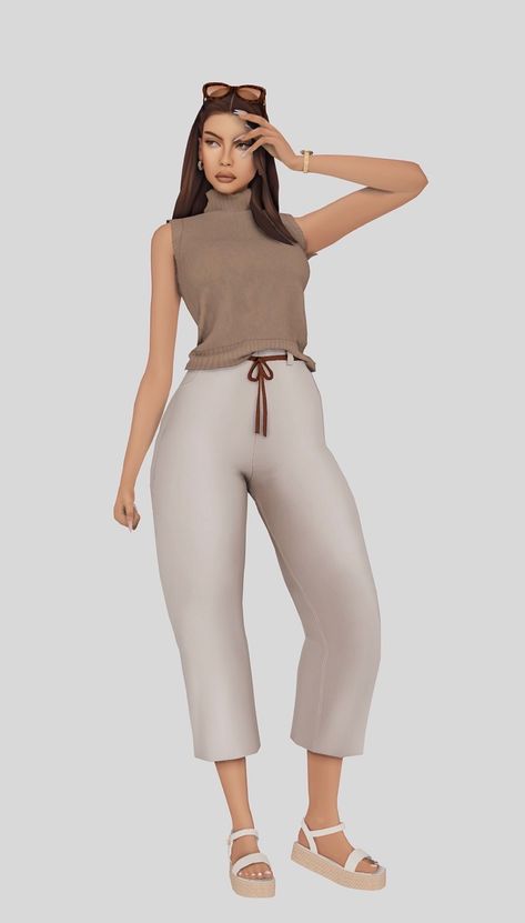 Chiara (Posts tagged lookbook) Look Book Sims 4, Sims 4 Cc Clothes Mom, Sims 4 Cc Lookbooks Clothing, Sims 4 Lookbooks Cc, Sims 4 Outfits, Pretty Sims, Cc Clothing, 4 Family, Sims 4 Family