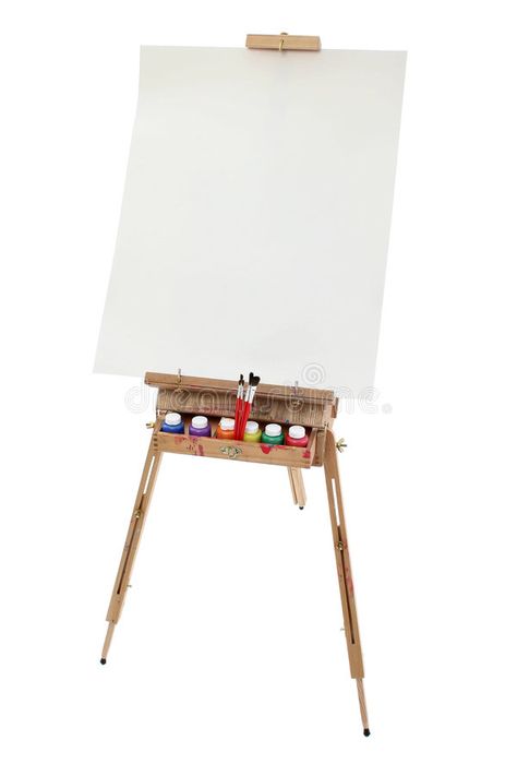 School Art Easel. Washable paints and brushes. Blank poster board canvas for add , #Aff, #paints, #brushes, #Blank, #Washable, #School #ad Paint Easel Aesthetic, Canvas And Easel, Artist Easel Photography, Diy Easel Stand For Painting Easy, Mini Canvas And Easel, Blank Poster, Social Media Calendar, Art Easel, Washable Paint