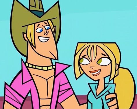 Jeff And Bridget Total Drama, Geoff And Bridgette, Fictional Couples, Warner Bros Cartoons, Best Cartoons Ever, Drama Total, Drama Island, It's A Secret, Good Cartoons