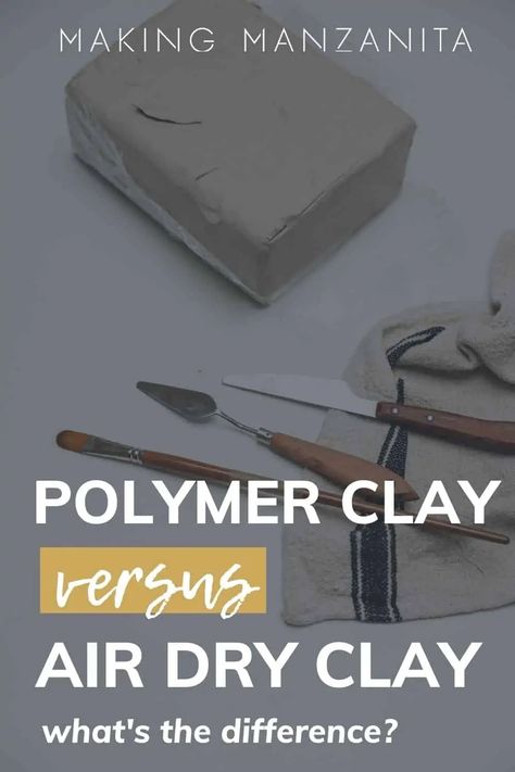 Modeling Clay Recipe, Palmer Clay, Polymer Clay People, Air Dry Modeling Clay, Types Of Clay, Clay People, Clay Fairy House, Diy Air Dry Clay, Air Dry Clay Projects