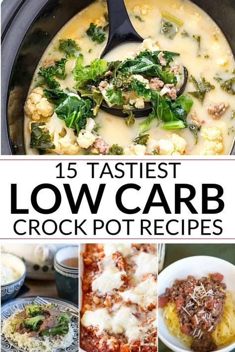 Low Carb Meals Crock Pot, Low Carb Crock Pot, Italian Soups, Low Carb Slow Cooker Recipes, Chicken Italian, Low Carb Crock Pot Recipes, Low Carb Meals, Low Carb Slow Cooker, Low Carb Low Fat Recipes