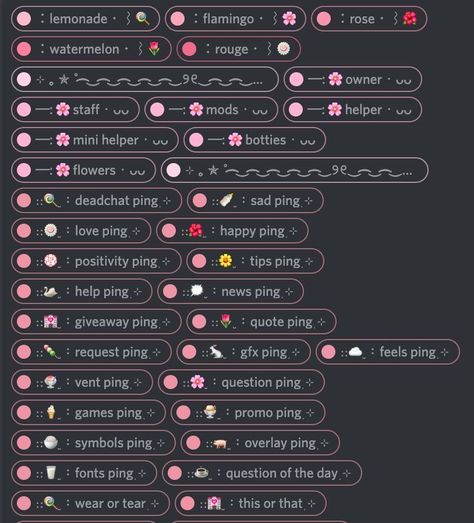 Themes For Discord Servers, Discord Role Ideas Aesthetic, Discord Aesthetic Roles, Discord Server Inspo Aesthetic, Discord Names Aesthetic, Discord Server Names Ideas, Discord Server Name Ideas, Discord Role Ideas, Discord Server Rules Ideas