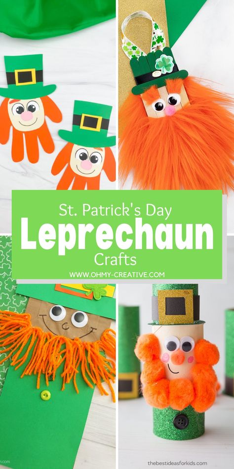 St. Patrick's Day is almost here and if you're eager to make those amazing Leprechaun crafts, we've got you covered with some of the best ones out there! Whether you're trying to trap a little leprechaun with the kids or make one there's something for the whole family to get creative with this green holiday! #leprechauncrafts #stpatricksdaycrafts #leprechaunfoods #stpatricksdayideas Leprechaun Crafts For Kids, Leprechaun Crafts, Leprechaun Craft, Leprechaun Trap, St Patricks Day Crafts For Kids, Non Toy Gifts, St Patrick's Day Crafts, Holiday Pins, Pencil Toppers