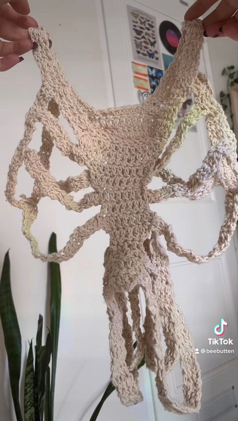 rib cage vest, skeleton vest, crochet Crochet Ribs Skeleton, Crochet Rib Cage Pattern, Crochet Skeleton Corset Pattern Free, Pheobe Bridgers Crochet, Crochet Skeleton Vest, Crochet Rib Cage, Crochet Skeleton Corset, Crochet Skeleton Pattern, Alt Crochet Projects