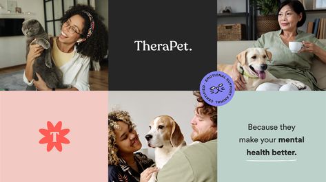 Therapet on Behance Salad Branding, Campaign Template, Health Ads, Pet Cafe, Dog Marketing, Pet Brand, Pet Branding, Facebook Ads Design, Cat Vet