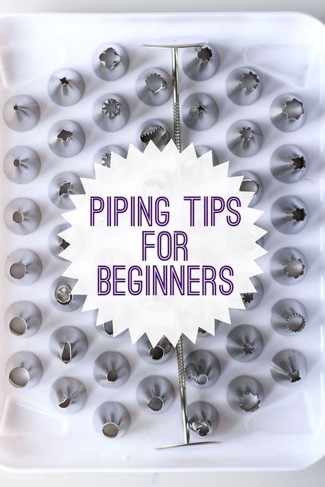 Learning how to use your giant piping tip set will help you make fun, unique designs on your cakes, cupcakes, and more! But all of those piping tips can be a bit overwhelming. Let me tell you how I got to know my set and how my piping tip catalog makes life easy! #bakesandblunders #cupcakes #baking #cakedecoratingtips Cake Decorating Piping Templates, Piping Tips Chart, Piping Practice, Wilton Piping Tips, Piping Templates, Cupcake Piping, Wilton Tips, Learning Template, Best Buttercream Frosting