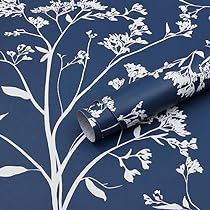 Os Wallpaper, Vintage Floral Wallpaper, Wallpaper Waterproof, Wallpaper For Bedroom, Blue And White Wallpaper, Blue Floral Wallpaper, Vintage Floral Wallpapers, Room Bedroom Decor, Ceiling Fan In Kitchen