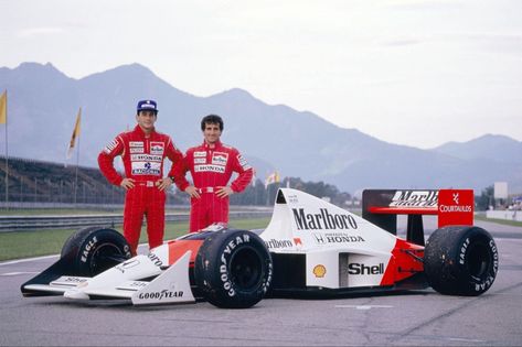 Aryton Senna, Alain Prost, Mclaren Formula 1, Grand Prix Racing, Mclaren Mp4, San Paolo, Gilles Villeneuve, Classic Racing Cars, Mc Laren