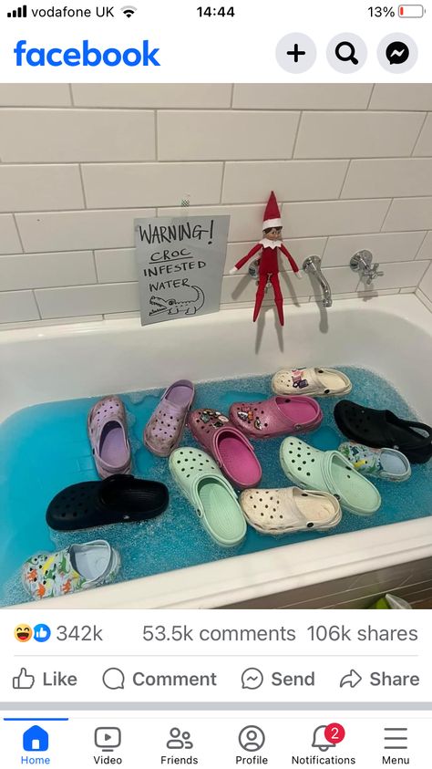 Hobby Lobby Crafts, Elf Ideas Easy, Awesome Elf On The Shelf Ideas, Elf Activities, Australian Christmas, Xmas Elf, Elf Antics, Elf Fun, Holiday Craft