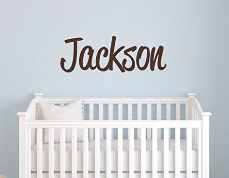 Boys Nursery Personalized Custom Name Vinyl Wall Art Decal Sticker 36 W Boy Name Decal Boys Name Nursery Name Boys Name Decor Wall Decals Boys Bedroom Decor PLUS FREE 12 HELLO DOOR DECAL *** You can get more details by clicking on the image. Lee Fletcher, Playroom Decals, Hello Door Decal, Childrens Wall Decals, Name Decor, Nursery Wall Decor Boy, Wall Art Decal, Boy Name, Boys Nursery