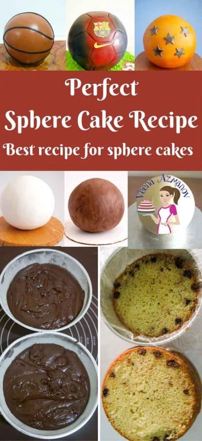 How To Make A Sphere Cake, Sphere Cake Tutorial, Dome Shaped Cake, Chocolate Sphere Cake, Sphere Cake Ideas, Ball Cake Ideas, Half Sphere Cake, Spherical Cake, Hemisphere Cake