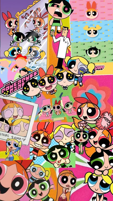 #powerpuffgirls #vibes #power#fyp#tv Power Pop Girls, Cartoon Network Powerpuff Girls, Super Nana, Powerpuff Girls Wallpaper, Wallpaper Cartoon, Android Theme, Cute Disney Drawings, Power Pop, Cute Fall Wallpaper