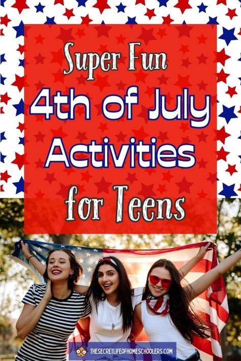 Forth Of July Activities For Teens, Fourth Of July Ideas For Teens, Fourth Of July Activities For Teens, 4th Of July Sleepover Ideas, 4th Of July Activities For Teens, 4th Of July Crafts For Teens, 4th Of July Ideas For Teens, Fourth Of July Activities For Kids, Fourth Of July Party Games