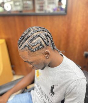 Freestyle Cornrows Braids Men, Freestyle Cornrows, Afro Hair Fade, Neat Braids, Boys Braids, Boy Braid Styles, Box Braids Men, Cornrow Braids Men, Cornrow Hairstyle