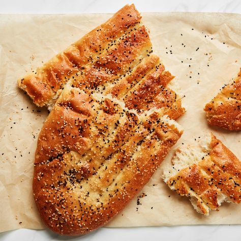 Iranian Bread, Barbari Bread, Iranian Cuisine, Homemade Corn Tortillas, Fresh Tortillas, Baking Stone, Flatbread Recipes, Savoury Baking, Summer Snacks