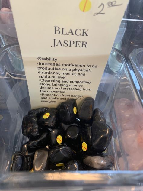 Black Jasper Crystal Meaning, Black Jasper Meaning, Jasper Meaning, Spiritual Items, Black Jasper, Boost Confidence, Protection Crystals, Crystal Healing Stones, Witchy Woman