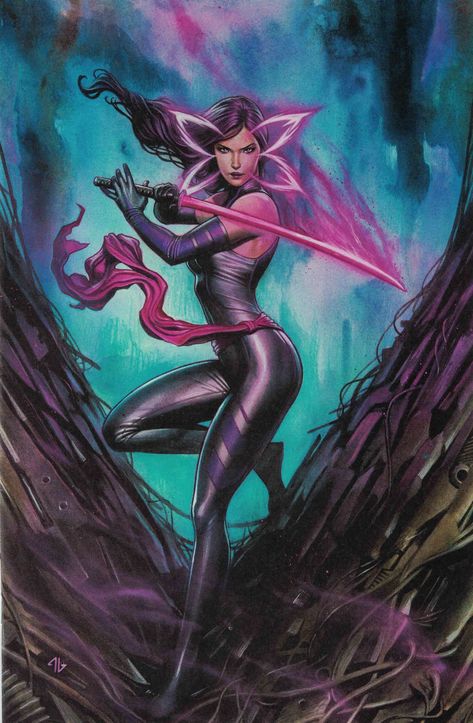 Adi Granov, Betsy Braddock, Bd Art, Comics Anime, Univers Marvel, Arte Dc Comics, Uncanny X-men, Marvel Girls, Marvel Comics Art