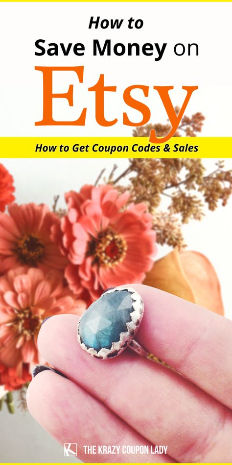 Who doesn't love Etsy finds like handmade jewelry, custom signs, photo tumblers, and art? Etsy isn’t where you shop if you want to save money, but it’s perfect to find something unique & handmade. It's also not easy to find coupon codes, discount codes, or sales- unless you have these money-saving tips from The Krazy Coupon Lady! Read on for Etsy hacks and smart shopping tips, whether you're shopping for sustainable clothing, small business Halloween decorations, or custom Christmas ornaments! Etsy Discount Codes, Clothing Small Business, Etsy Hacks, Etsy Coupon Codes, Zodiac Constellation Necklace, Store Hacks, Burning Questions, The Krazy Coupon Lady, Custom Christmas Ornaments