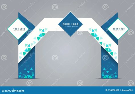 Exhibition Gate Entrance, Exhibition Gate Design, Exhibition Entrance Design, Gate Event Design, Event Gate Design, Entrance Arch Design, Backdrop Panggung, Event Arch, Event Entrance Design